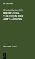 Dichtungstheorien der Aufklärung