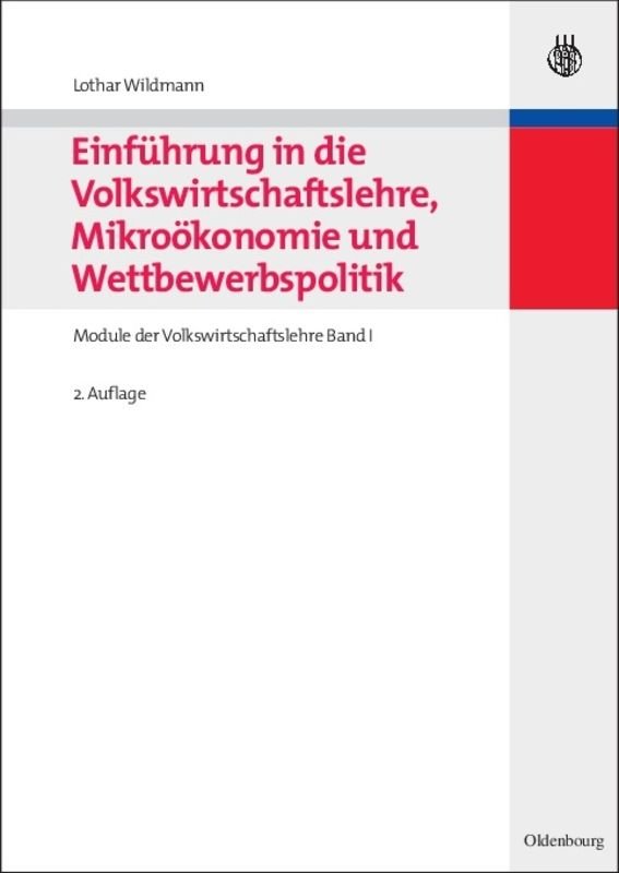 Einführung in die Volkswirtschaftslehre, Mikroökonomie und Wettbewerbspolitik