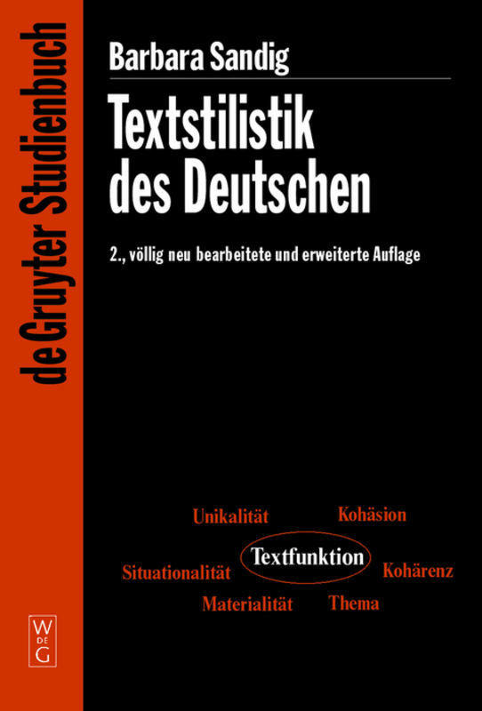 Textstilistik des Deutschen