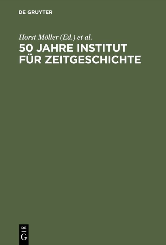 50 Jahre Institut für Zeitgeschichte