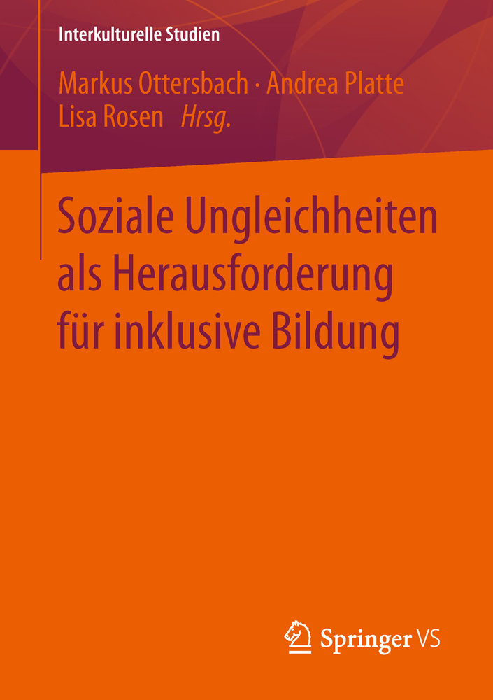 Soziale Ungleichheiten als Herausforderung für inklusive Bildung