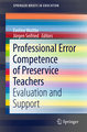 Professional Error Competence of Preservice Teachers