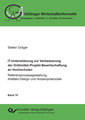 IT-Unterst&#xFC;tzung zur Verbesserung der Drittmittel-Projekt-Bewirtschaftung  an Hochschulen