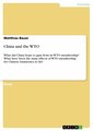 China and the WTO