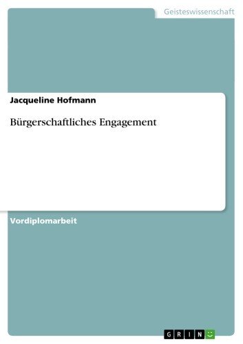 Bürgerschaftliches Engagement