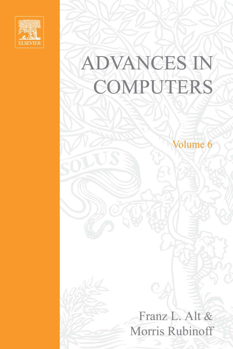 ADVANCES IN COMPUTERS VOL 6