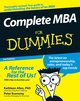 Complete MBA For Dummies,