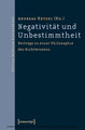 Negativität und Unbestimmtheit