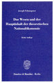 Das Wesen und der Hauptinhalt der theoretischen Nationalökonomie.