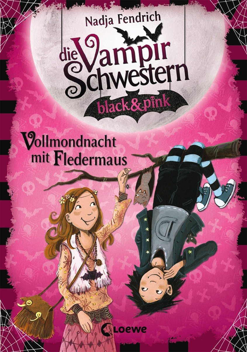 Die Vampirschwestern black & pink (Band 2) - Vollmondnacht mit Fledermaus