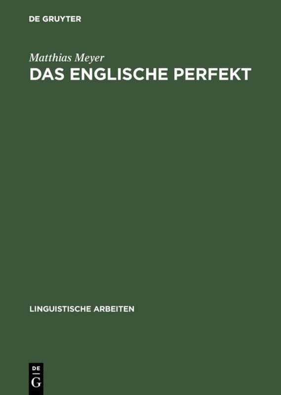 Das englische Perfekt