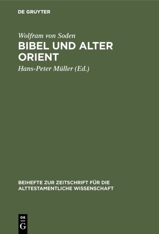 Bibel und Alter Orient