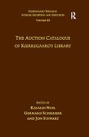 Volume 20: The Auction Catalogue of Kierkegaard's Library