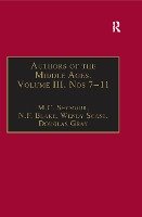 Authors of the Middle Ages, Volume III, Nos 7-11