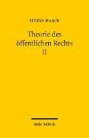 Theorie des öffentlichen Rechts II