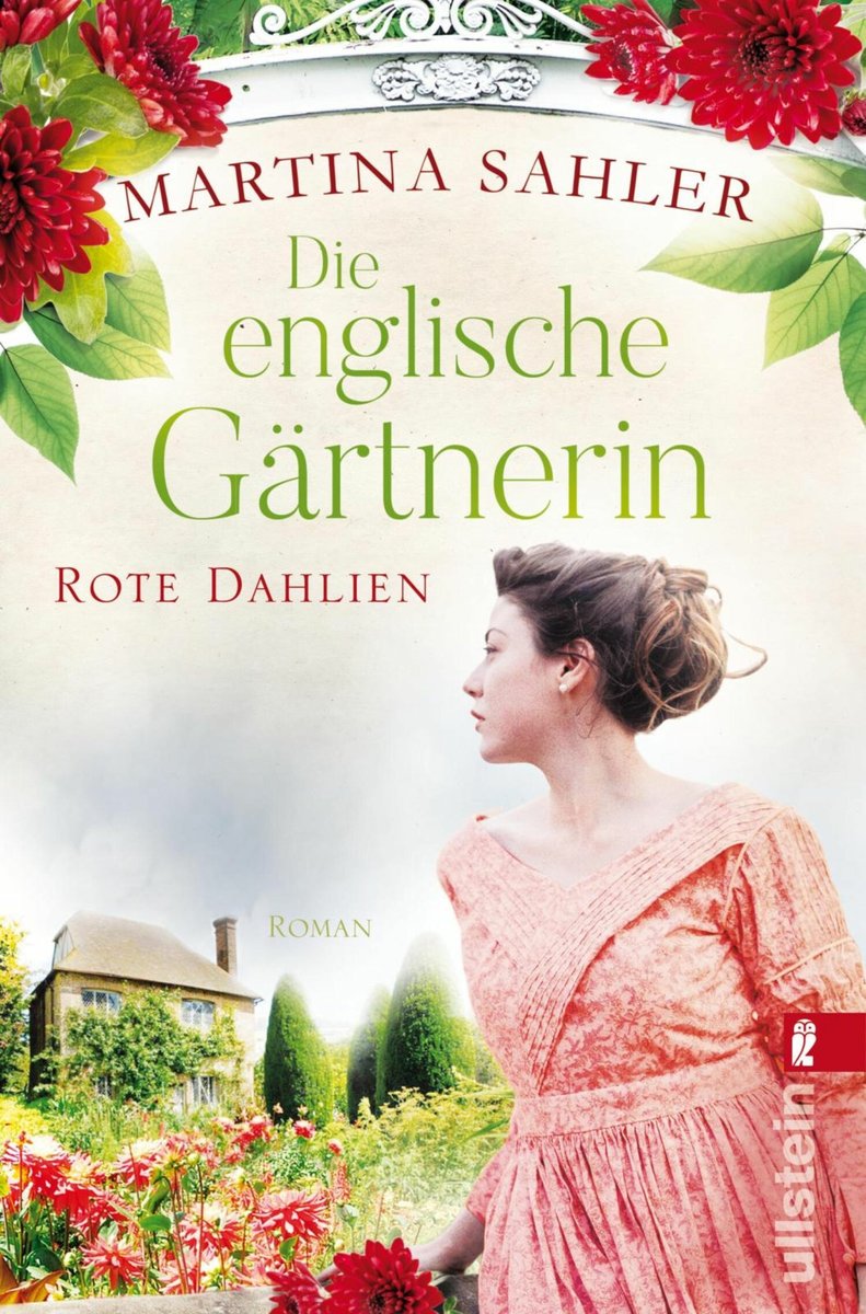 Die englische Gärtnerin - Rote Dahlien