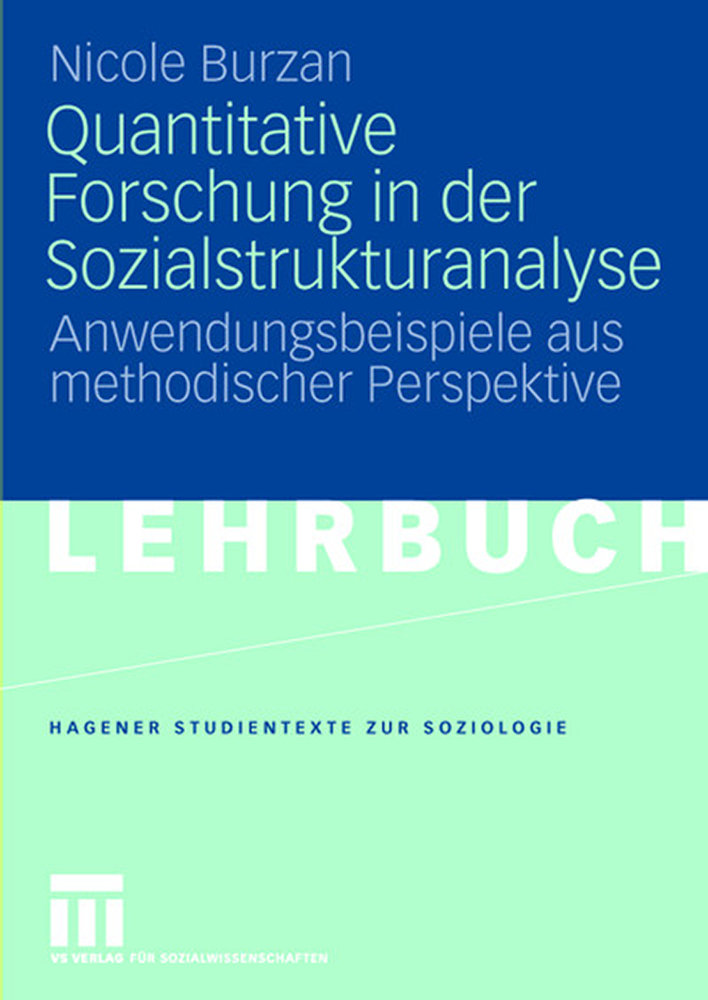 Quantitative Forschung in der Sozialstrukturanalyse