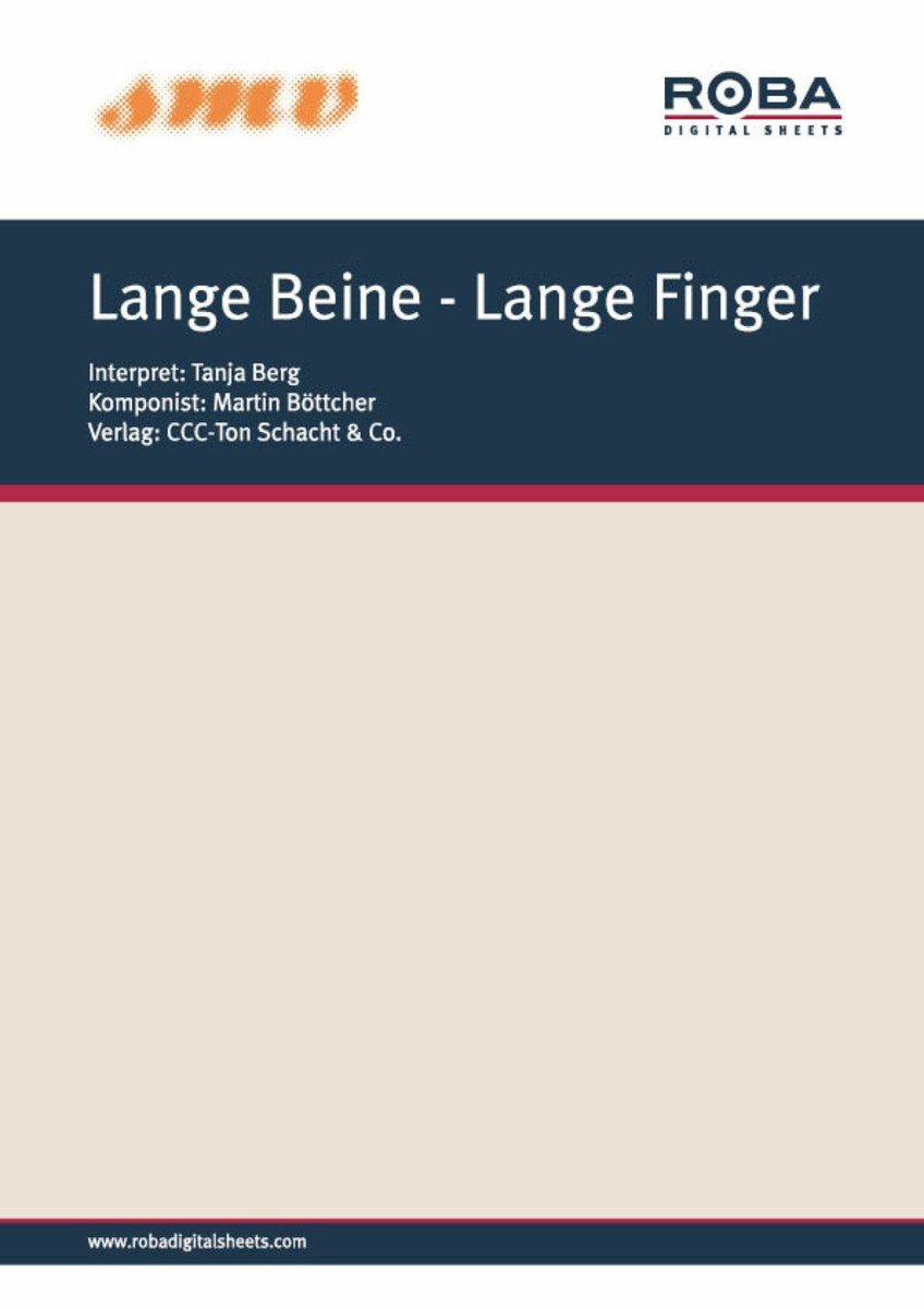 Lange Beine - Lange Finger