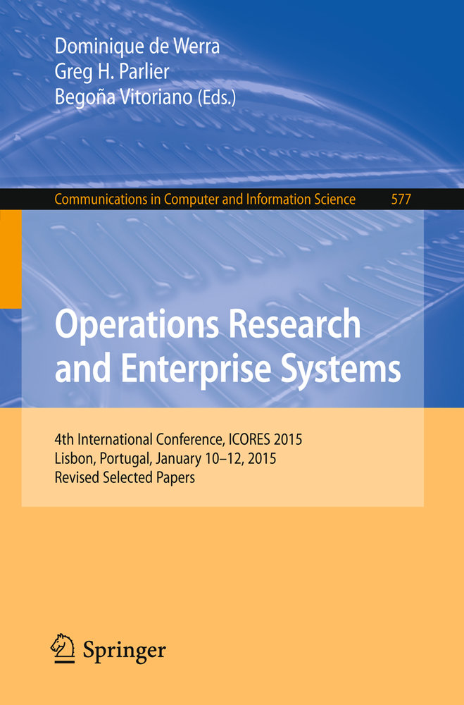 Operations Research and Enterprise Systems