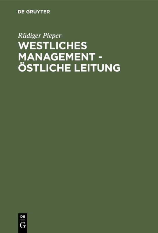 Westliches Management - östliche Leitung