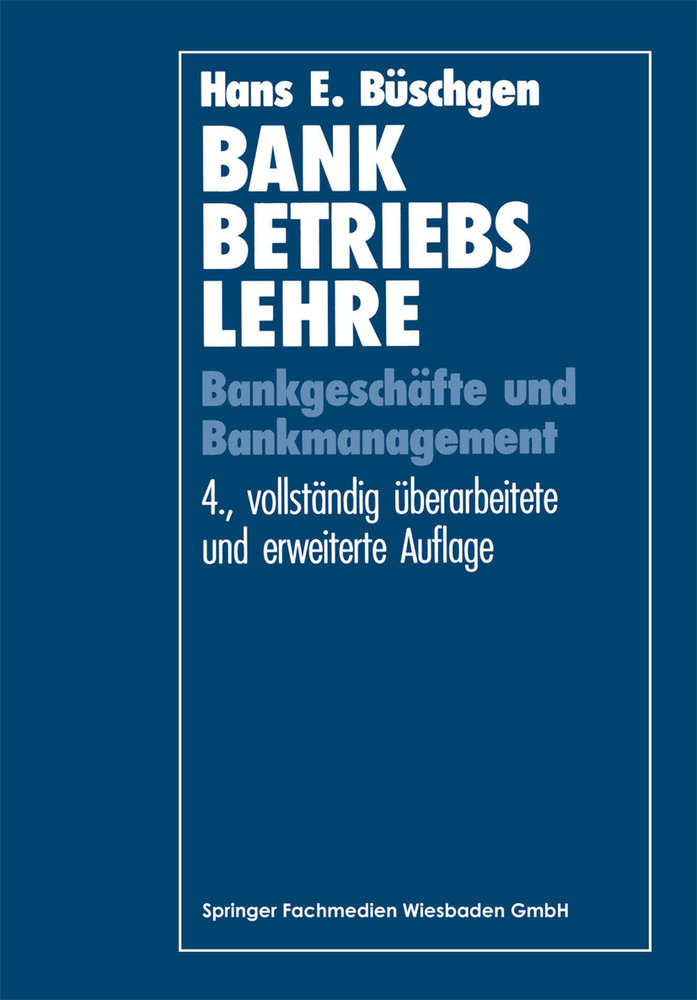 Bankbetriebslehre