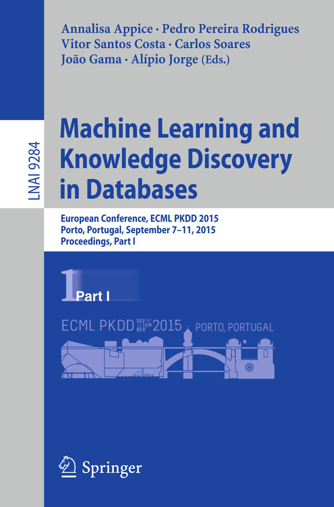 Machine Learning and Knowledge Discovery in Databases