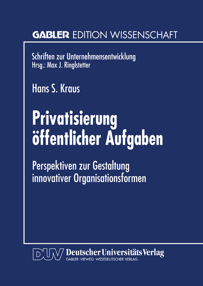 Privatisierung öffentlicher Aufgaben