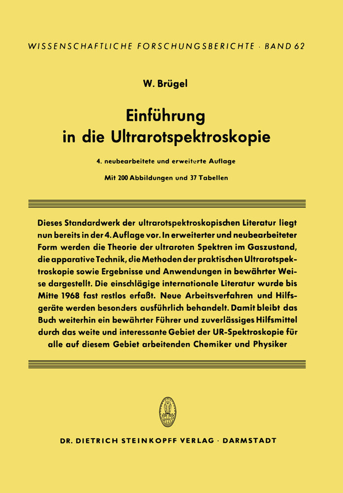 Einführung in die Ultrarotspektroskopie