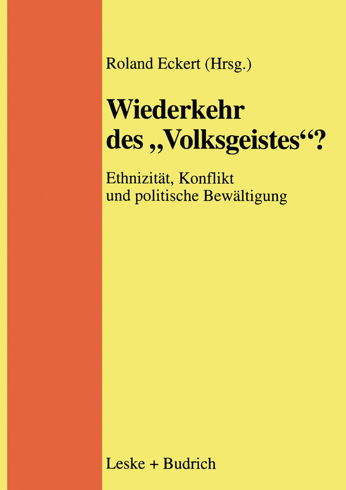 Wiederkehr des 'Volksgeistes'?