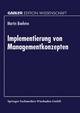 Implementierung von Managementkonzepten