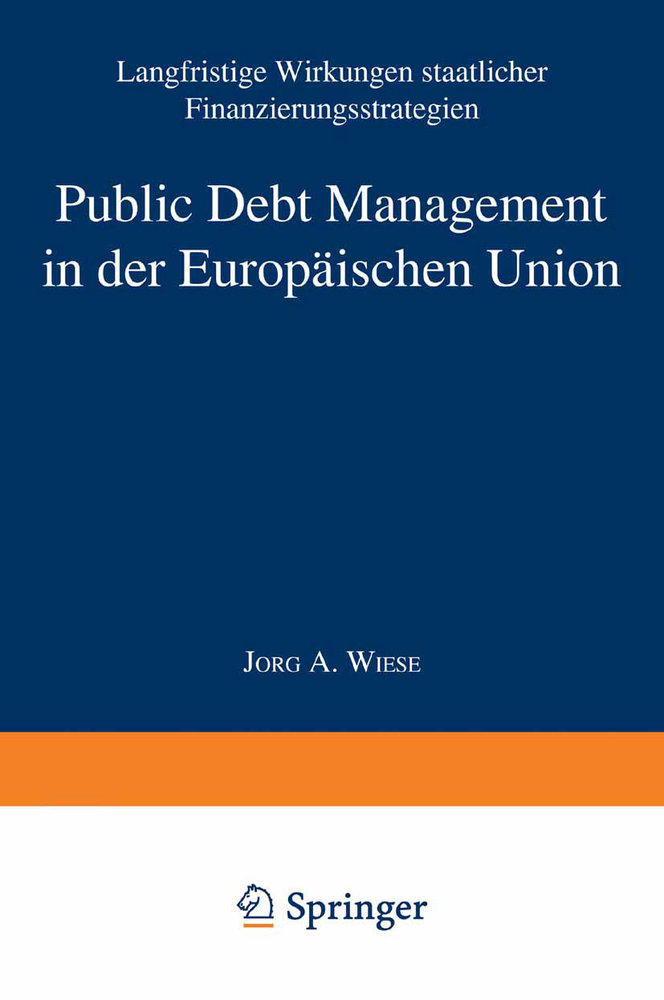 Public Debt Management in der Europäischen Union