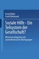 Soziale Hilfe - Ein Teilsystem der Gesellschaft?