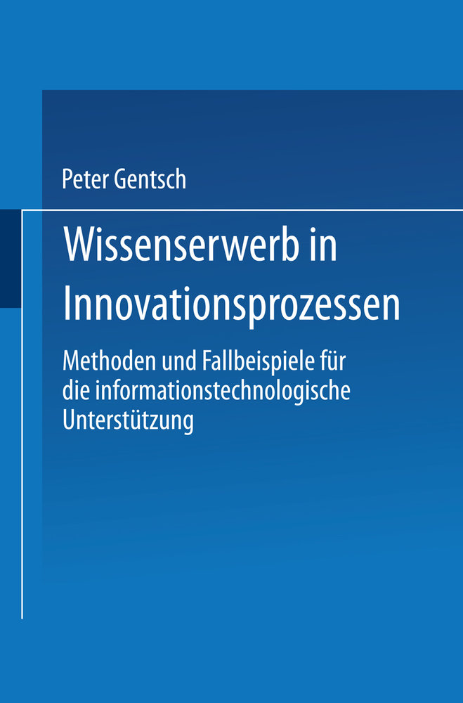 Wissenserwerb in Innovationsprozessen