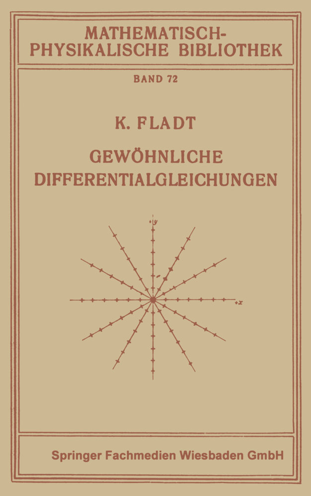 Gewöhnliche Differentialgleichungen