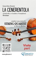 Viola part of 'La Cenerentola' overture for String Quartet