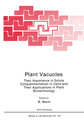 Plant Vacuoles