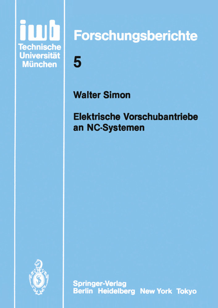 Elektronische Vorschubantriebe an NC-Systemen