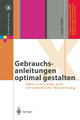 Gebrauchsanleitungen optimal gestalten