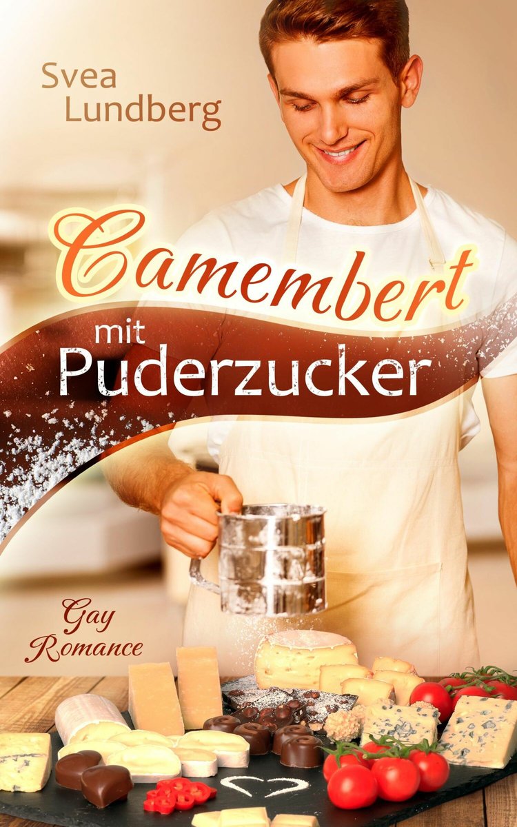 Camembert mit Puderzucker