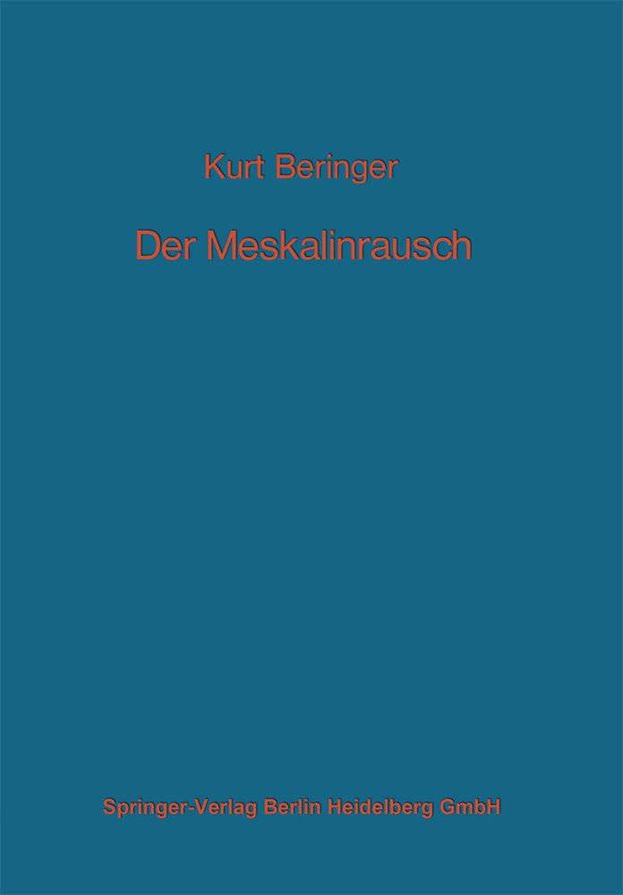 Der Meskalinrausch