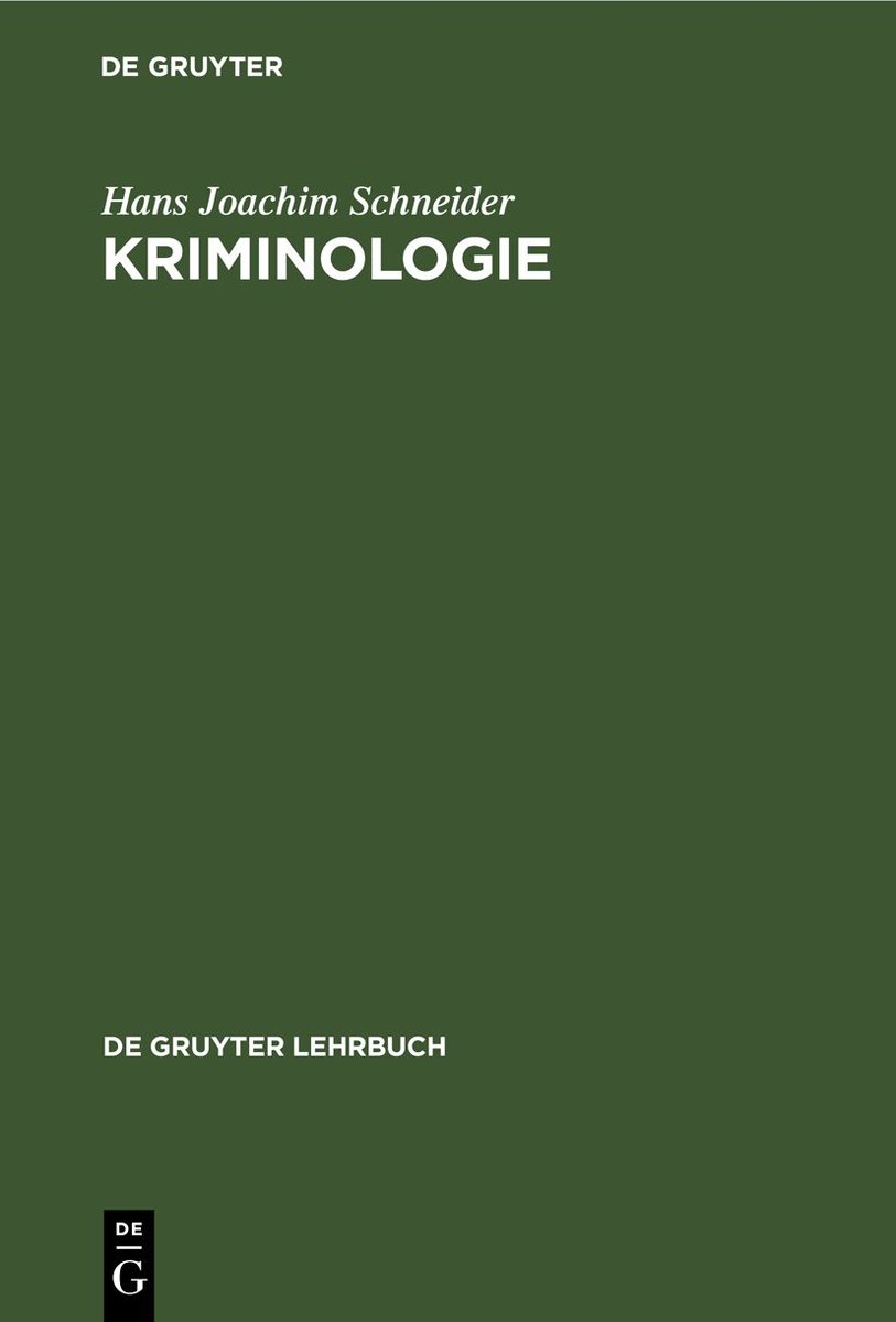 Kriminologie