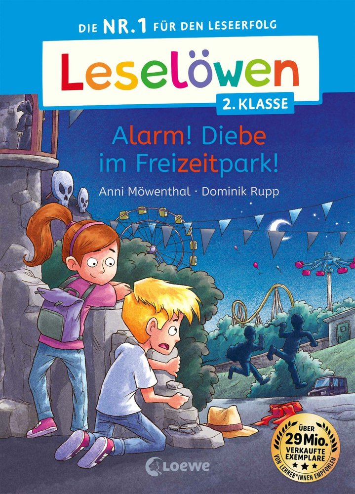 Leselöwen 2. Klasse - Alarm! Diebe im Freizeitpark!