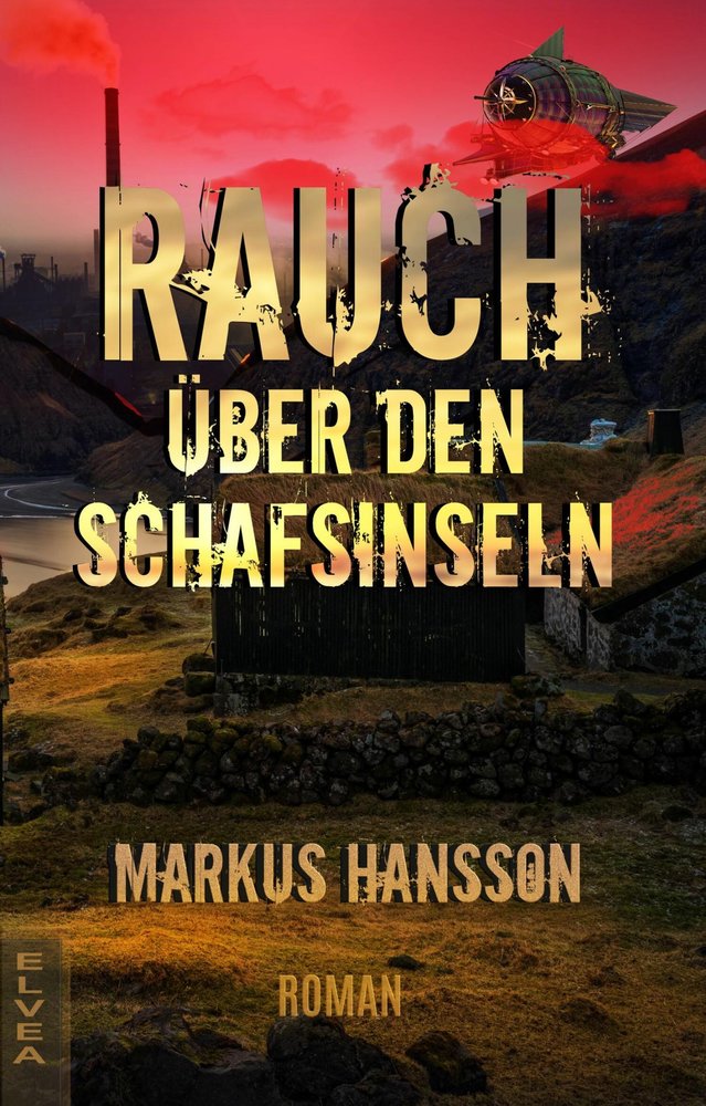 Rauch über den Schafsinseln