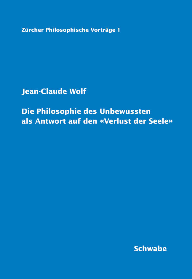 Die Philosophie des Unbewussten als Antwort auf den 'Verlust der Seele'