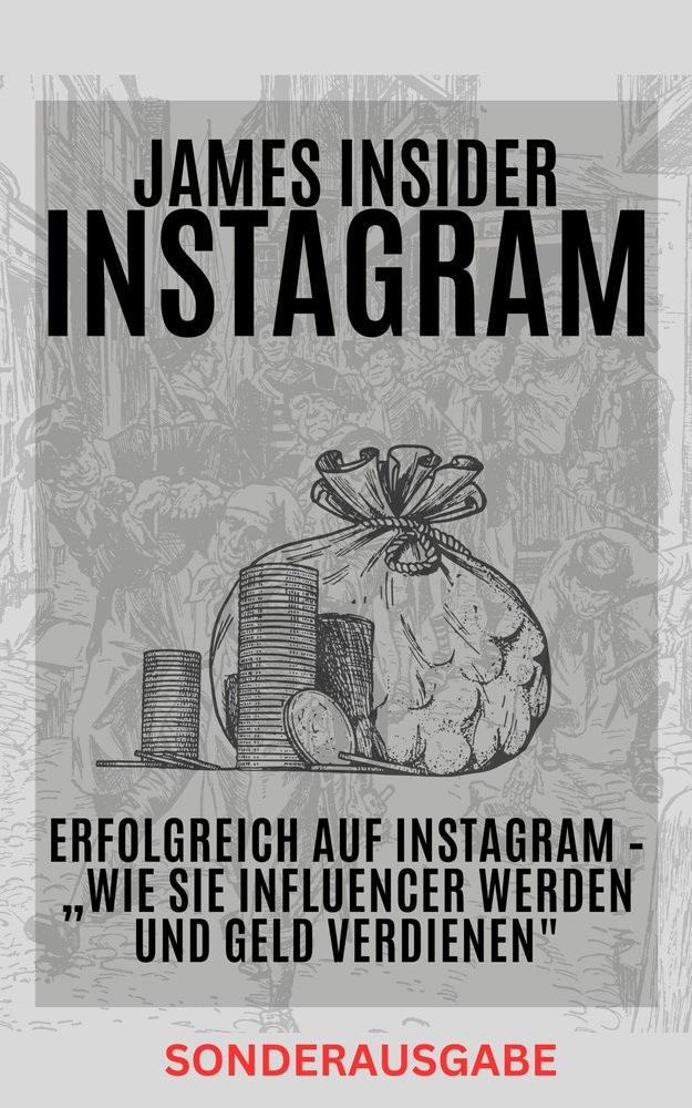 James Insider-Tipps: Erfolgreich auf Instagram - 'Wie Sie Influencer werden und Geld verdienen'