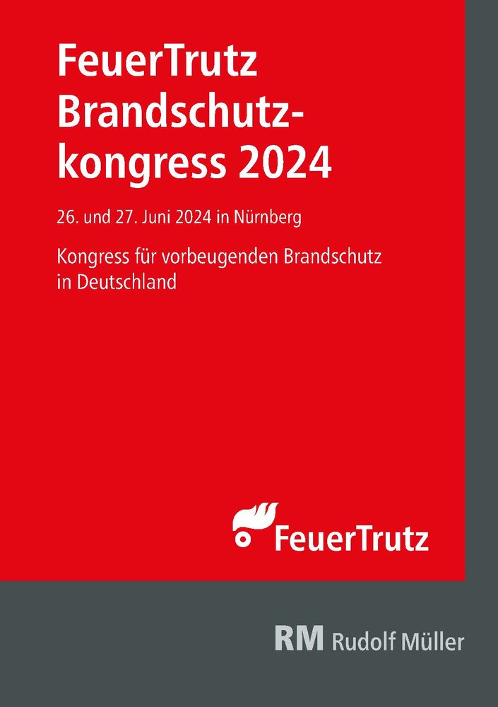 Tagungsband FeuerTrutz Brandschutzkongress 2024 - E-Book (PDF)