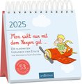 Postkartenkalender Man sieht nur mit dem Herzen gut 2025