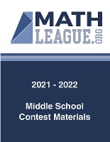 2021-2022 Middle School Contest Materials