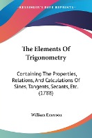 The Elements Of Trigonometry