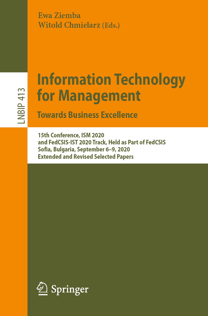 Information Technology for Management: Towards Business Excellence